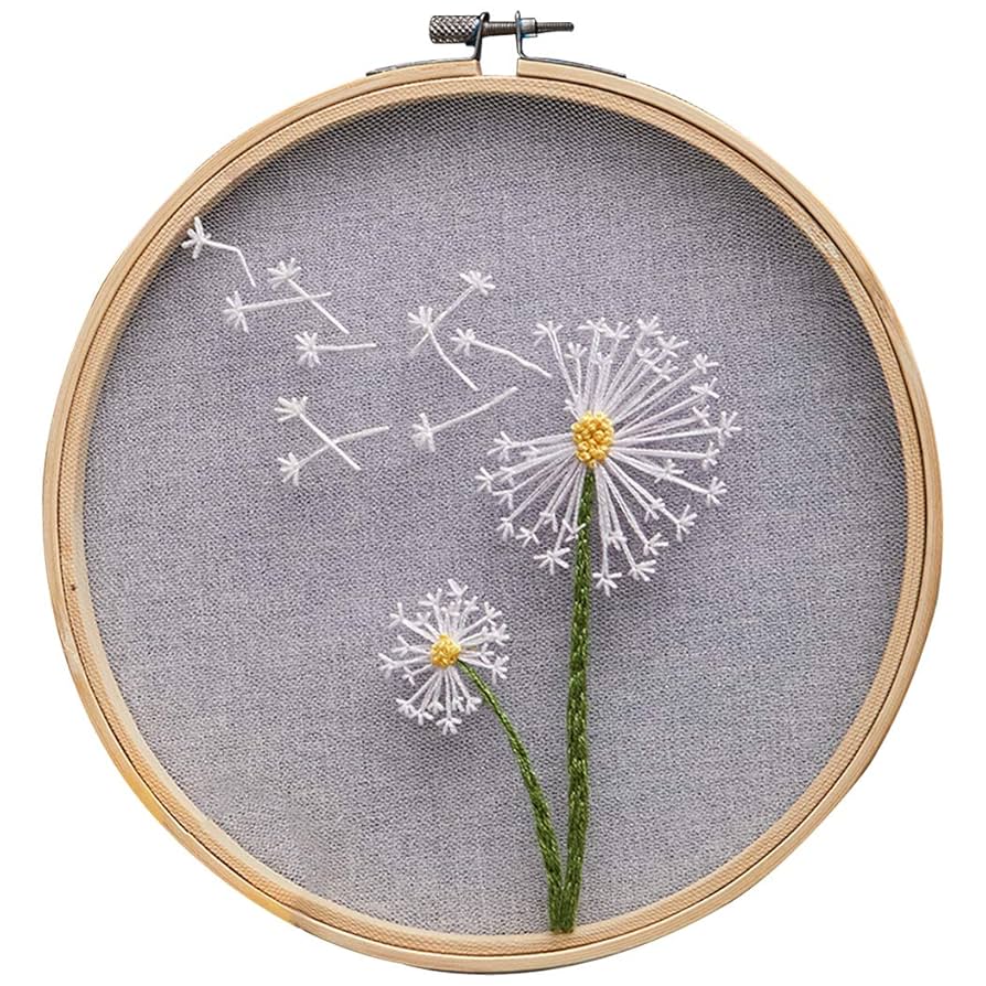 刺繍画 ねことサンドロ・ボッティチェリ「ヴィーナスの誕生」刺繍作品